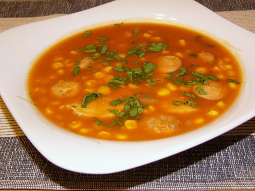 Очень вкусный и простой суп, быстро готовится