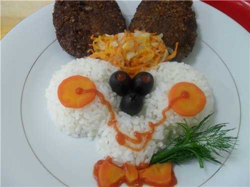 Ну а теперь блюда Курица фаршированная Рулет с зеленью Камыши (куриные рулетики) Котлета "Павлиний... - 5