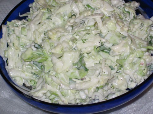 какой пышный салат, а как он делается