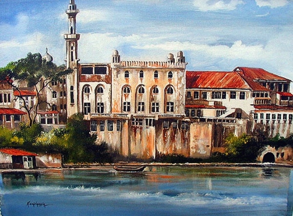 Вчера показали Африку Moder Art Decor, севодня- xудожники из Африки и то как они рисуют Африку Al A...