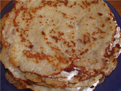 КАРТОФЕЛЬ ,, АРОМАТНЫЙ ,, рецептик КАРТОФЕЛЬНЫЕ БЛИНЫ рецептик - 2