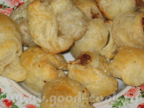Язык и шейка Маринованые грибы Пирожки с куриным фаршем - 4