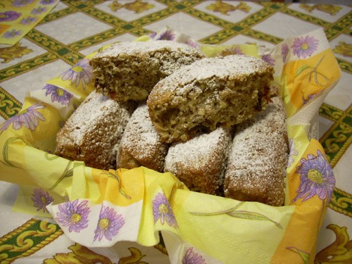 кекс с ярко выраженным ореховым вкусом, можно печь как большой, так и много маленьких- маффины