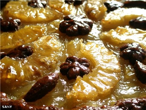 ШОКОЛАДНЫЙ ПАЙ С АНАНАСОМ Для основания: 1 1/3 ст муки + 2 ст - 2