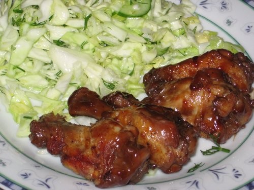 Куриные ножки в апельсиновой карамели А это наш пятничный ужин: Курица по-португальски Lemon Chicke... - 2