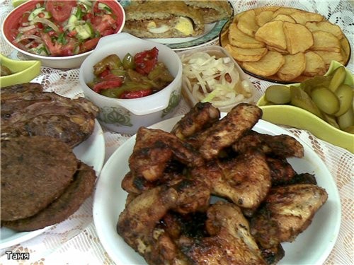 Как-то мы решили пожарить мяско в одну из пятниц - 3