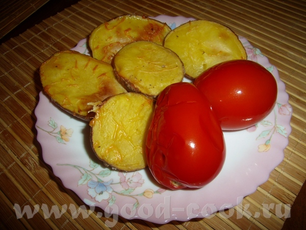 Алиса, огромное спасибо за Печеный картофель с пармезаном и часноком очень нам понравился
