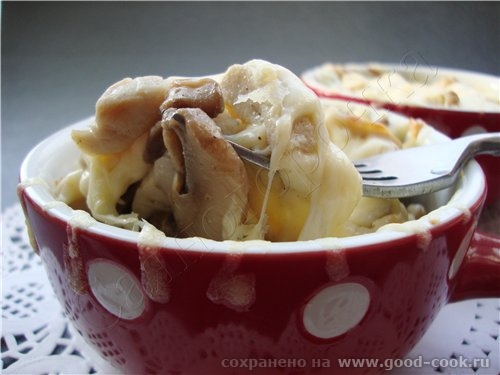 14/100 рецептов из курицы Жюльен с куриным филе и грибами куриное филе замороженые шампиньоны лук с...