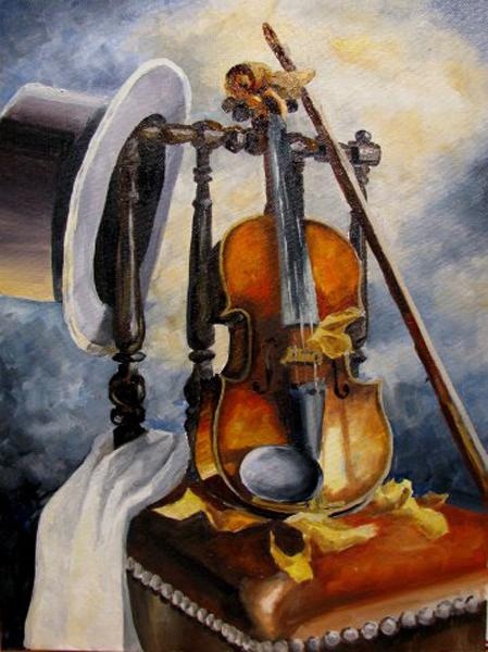 скрипка - вообще необычный инструмент - 9