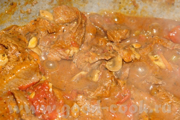 Говядина тушёная с овощами Мясо с вялеными помидорами Копчёная рыбка