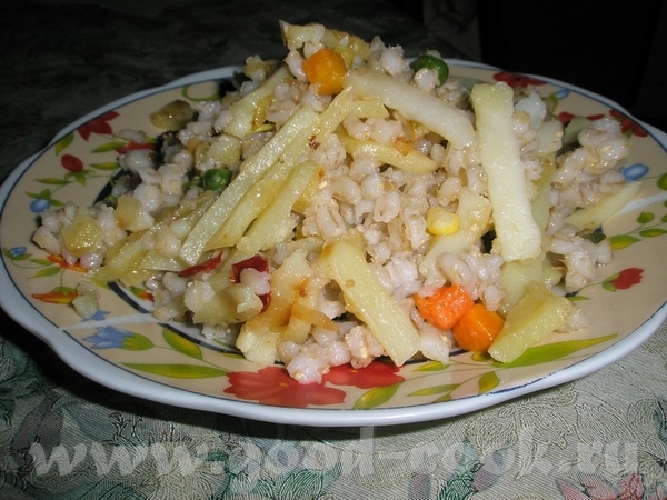ПЕРЛОВАЯ КАША С КАРТОШКОЙ отсюда