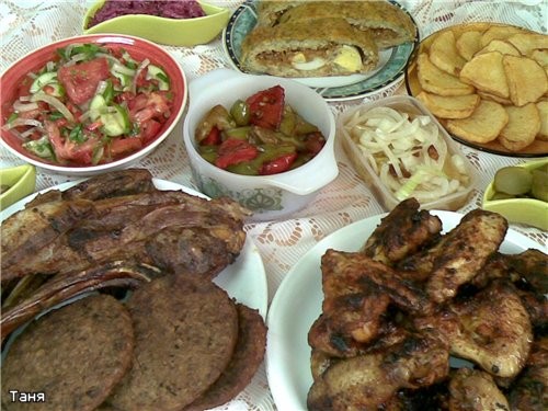 Как-то мы решили пожарить мяско в одну из пятниц - 6