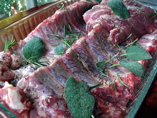 Маринад для мяса(ребрышек) Ингредиенты примерные, и можно варьировать на 2 больших полоски ребер 30...