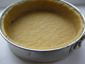 Пирог с зеленым луком