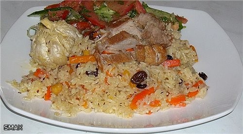 Плов с салатом в будни - 3