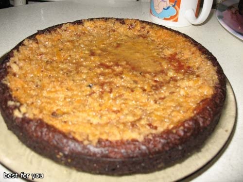 Новая вкусняшка из тыквы ТЫКВЕННЫЙ ПИРОГ С ОРЕХОВОЙ ПОЛИВКОЙ Состав: 100 г масла 2 ст