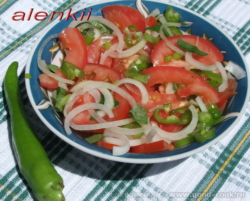 ШАШЛЫК ИЗ МЯСА И КУРДЮЧНОГО САЛА ЗАПЕЧЕННЫЕ ОВОЩИ САЛАТ "АЧУЧУК" САЛАТ ИЗ ЗЕЛЕНОЙ РЕДЬКИ С ОВОЩАМИ... - 3