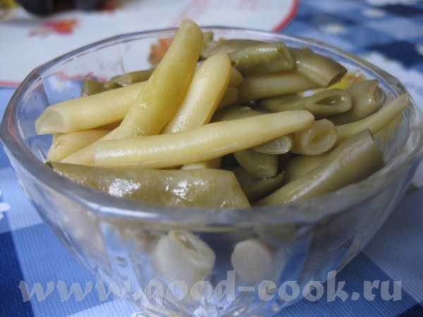 Фасоль маринованная
