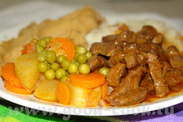 утку с гречкой и шампиньонами - записала себе