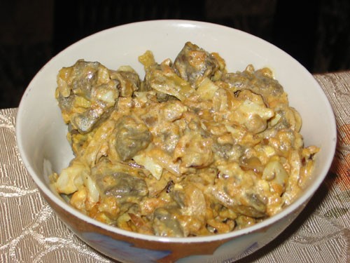 Салат "Купеческий" (от , с сайта "Юличкины рецепты", словами автора) Дублирую в этой рубрике рецепт...
