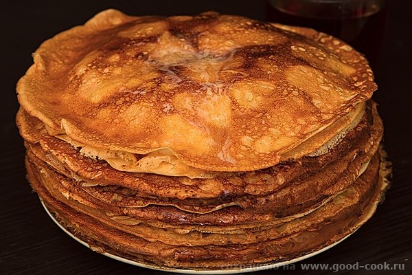 блины на молоке