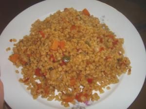 БУЛГУР-ПЛОВ С ОВОЩАМИ