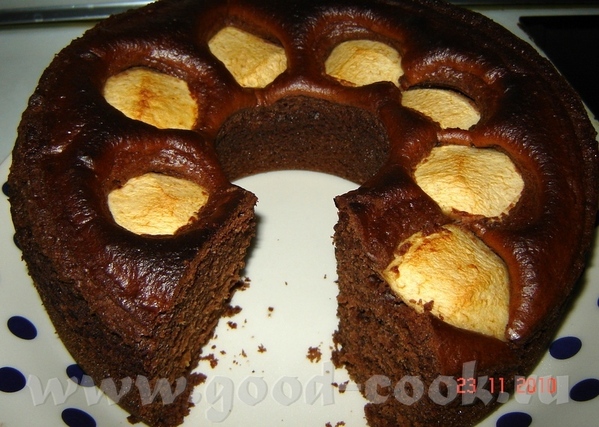 Бисквит "Негрито" 5 яиц, 1 баночка йогурта натурального (125g), такая же баночка ОМ и сахара, 2 с б... - 3
