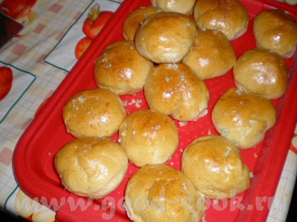 Дальше мы с Панасонькою сварганили "просто вкусные плюшки" от Мадамы Вот они: А после сподобились н... - 2