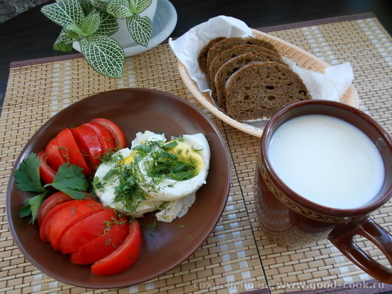 завтрак-яйца-томаты