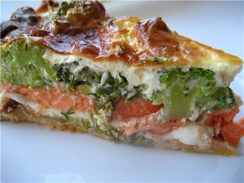 Нелли, огромное спасибо за такой потрясающе вкусный Пирог с моцареллой, брокколли и лососем Спасиба...