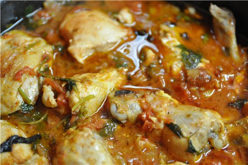 Чахохбили из курицы Рецепт брала с этого САЙТА