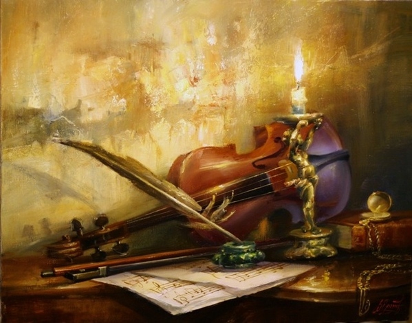 скрипка - вообще необычный инструмент - 4