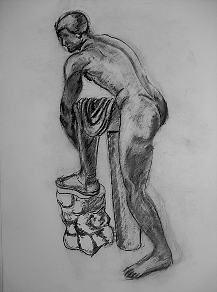 Боюсь нарушить вашу конкурсную идиллию Я наконец сфотала свои рисунки с figure drawing - 2