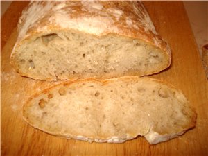 Сiabatta Нелли,вот,я тут пришла с хрустящей корочкой Я поставила опару,когда через часа три посмотр...