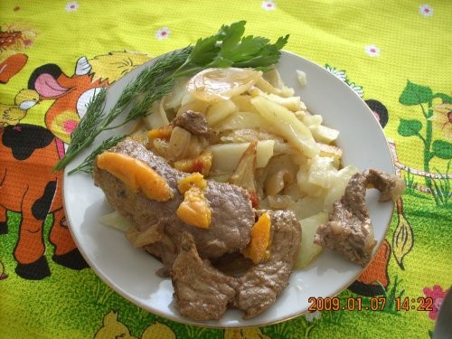 &#39;&#39;Мясо лося с курагой&#39;&#39; от Львицы - Насти