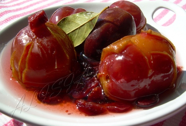 МАРИНОВАННАЯ СЛИВА И ВИНОГРАД К МЯСУ - 2