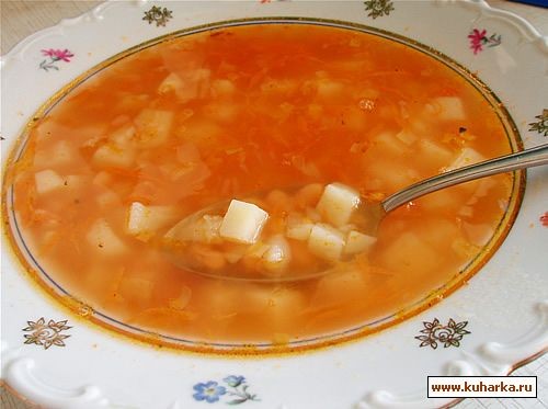 Краткое описание: сварить суп из сухих грибов - вкусный крем суп.