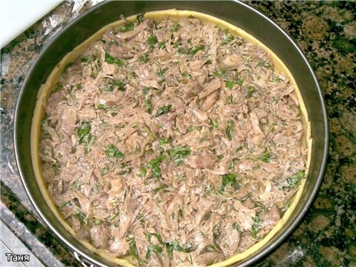 Мой милый давно и долго просил меня испечь какой-нибудь пирог с курицей и картошкой - 3