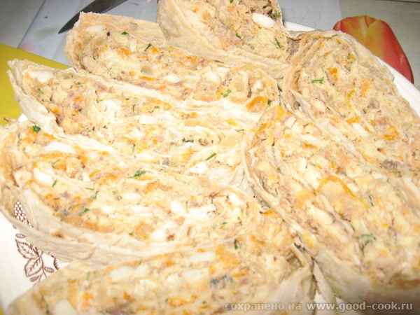 рулет в лаваше
