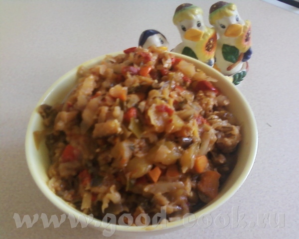 Вчера приготовила вкуснющее рагу из овощей, аж самой понравилось Набросала всяких зелёных овощей (к...