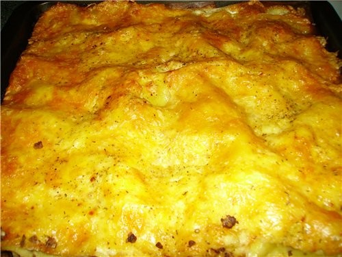 Наш скромный ужин - Лазанья