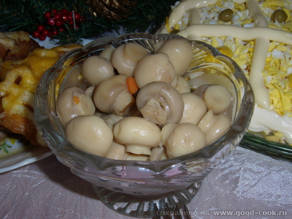 маринованые грибы