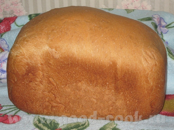 Хлеб пшеничный холодным опарным способом (хлебопечка)