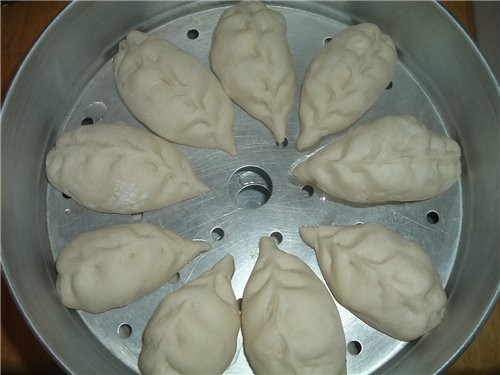 "пигодя" корейские паровые пирожки