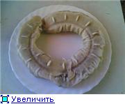 Вот нижняя часть моего мясного рулета, приготовленного на пару