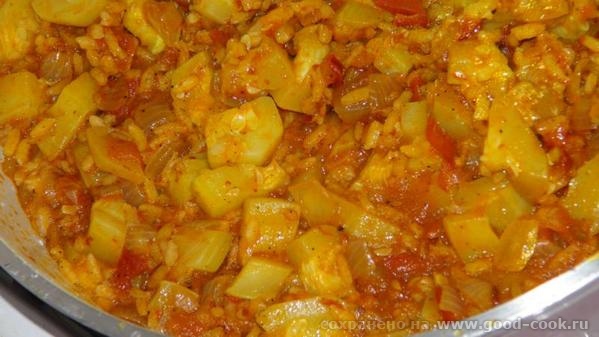 Pirinçli Kabak Yemeği / Кабачок с рисом