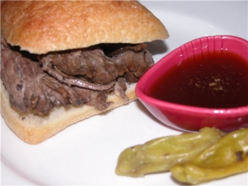 ИТАЛьЯНСКИИ РОСТБИФ (рецепт для slowcooker от Кристи) Конечно, pостбифом ето назвать нельзя