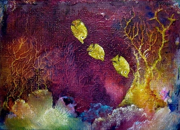 Acrylic modeling paste Carol Nelson Внизу нажмите на Older Posts и идём смотреть дальше, иногда... - 3