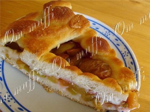 И ещё, я сделала из того же теста: ПИРОГ "ЯБЛОЧНО-СЛИВОВЫЙ" Рецепт теста смотрите по ссылке, в пред... - 2