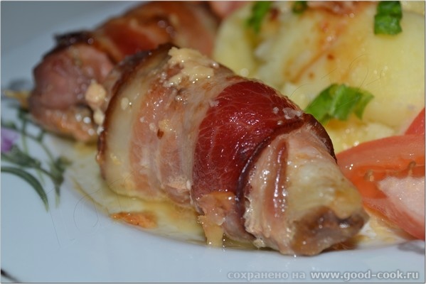 ФАРШИРОВАННЫЕ МЯСНЫЕ РУЛЕТЫ "В ТУЛУПЕ"